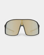 Blazars Matte Black Oversized Sunglasses