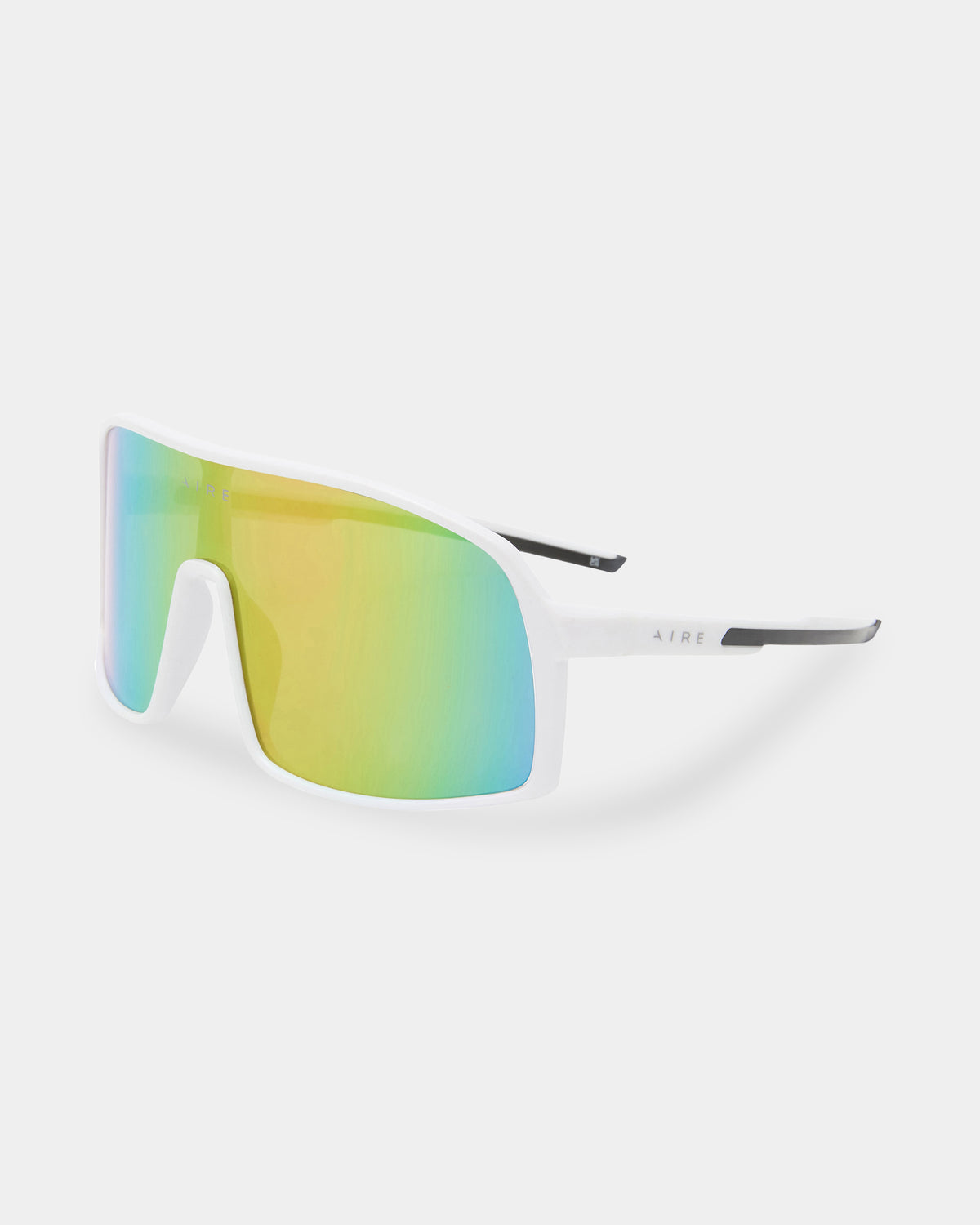 Blazars White Oversized Sunglasses