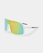 Blazars White Oversized Sunglasses