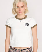 Womens Stoney Time Ringer T-Shirt