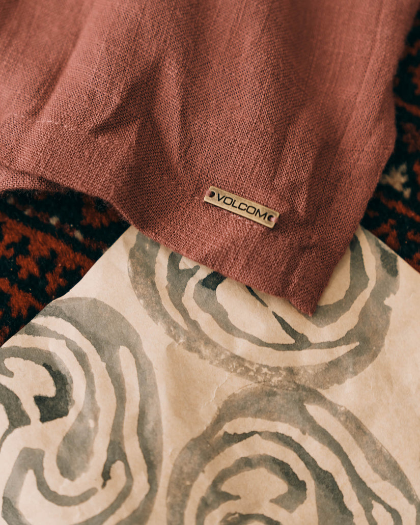 Womens Featured Artist Emma Rushton Elastic Waist Short