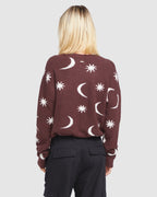WOMENS NYTE STONE CREW NECK