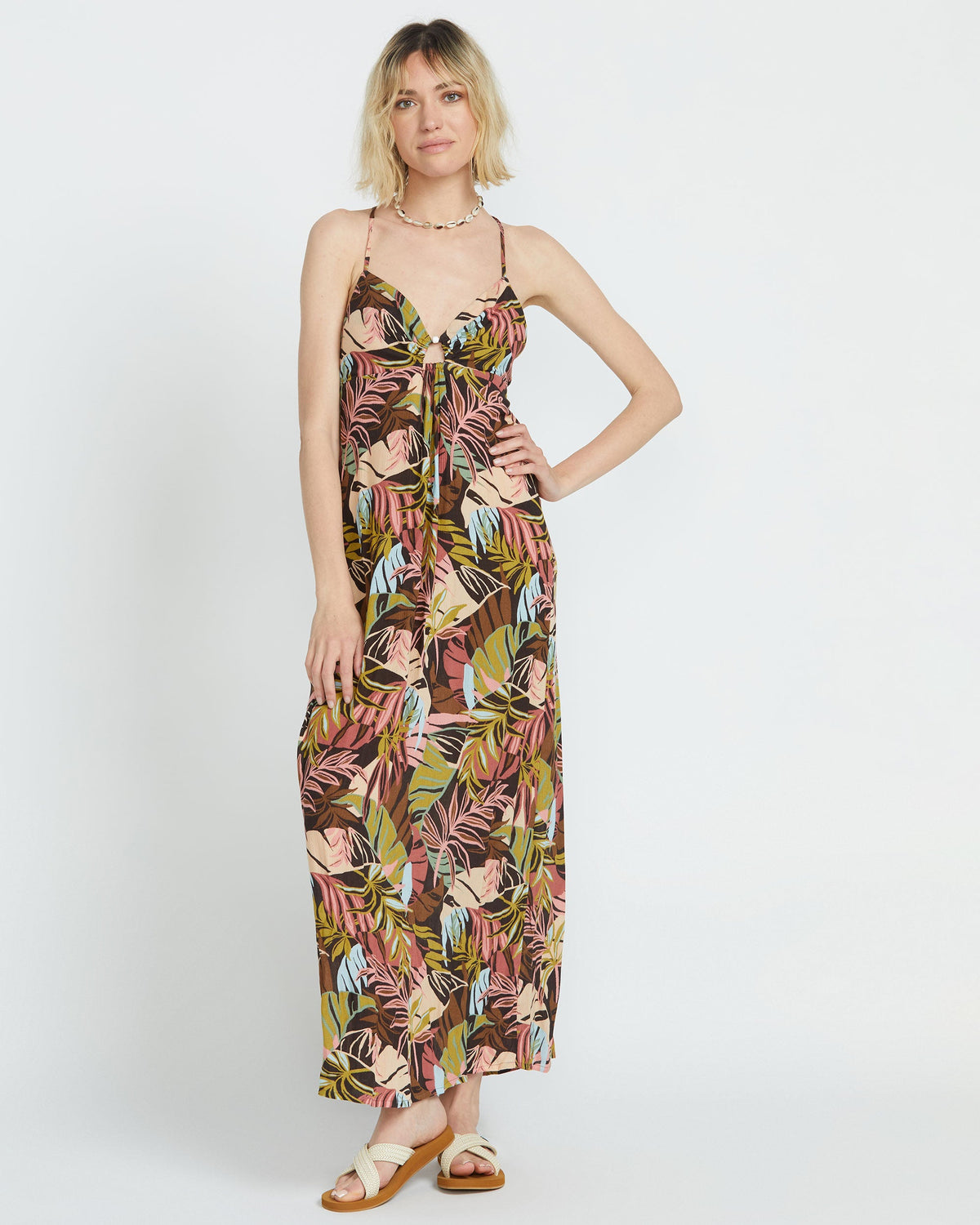 Womens Jungle Live Midi Dress