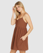 WOMENS SUNDAY STRUT BABYDOLL DRESS