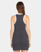 WOMENS FUN FEVER RIB DRESS