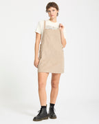 Womens Power Cord Midi Dress