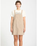 Womens Power Cord Midi Dress