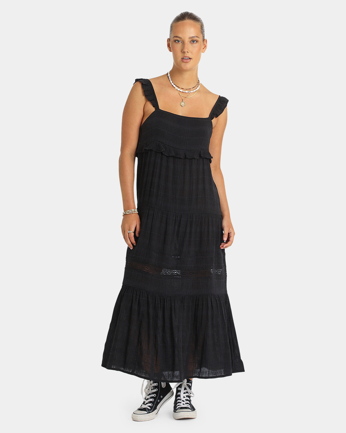 Womens Pit Viper Midi Dress