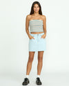 Womens Dropping In Denim Skirt