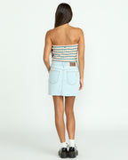Womens Dropping In Denim Skirt