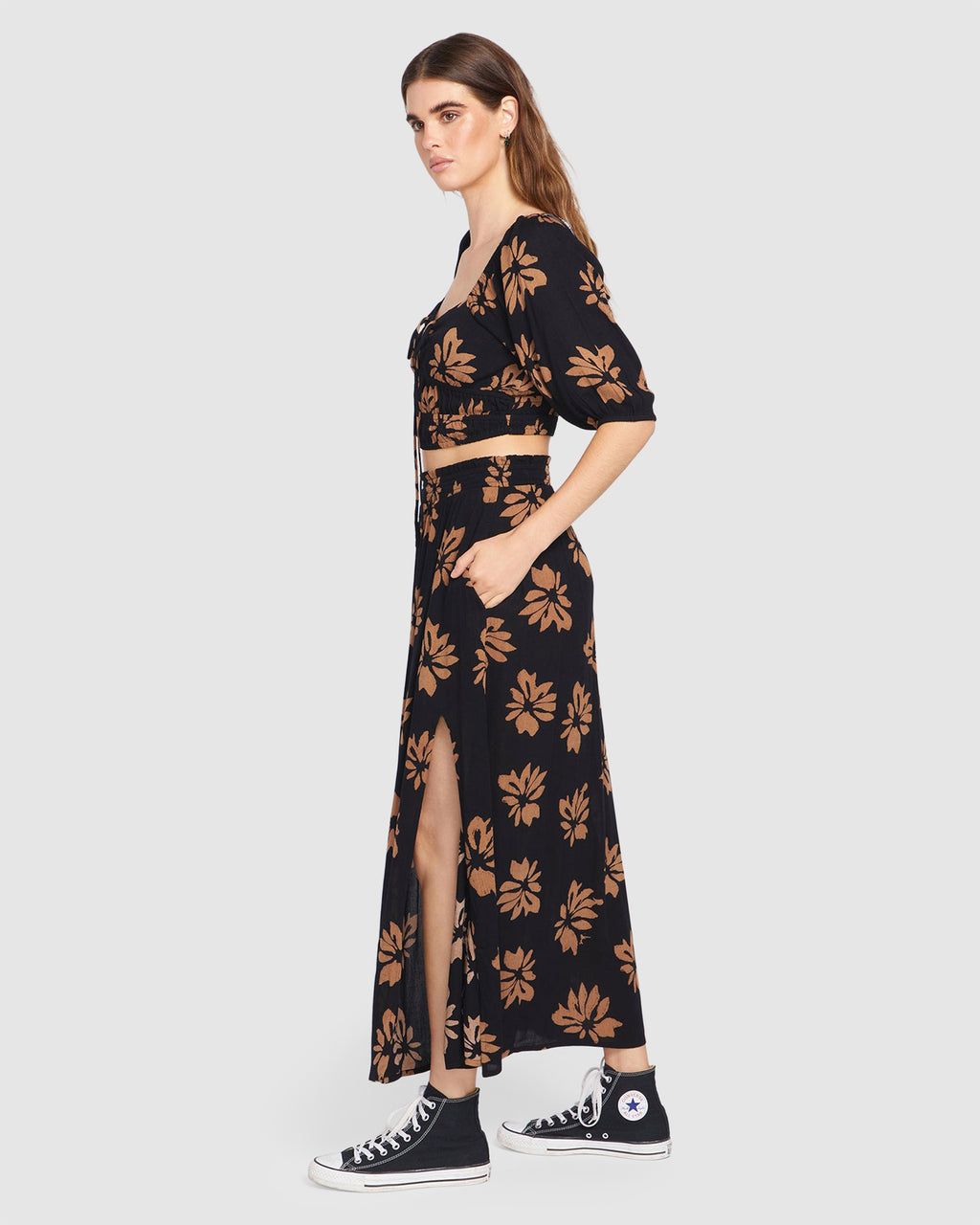 WOMENS GET WYYLD MAXI SKIRT