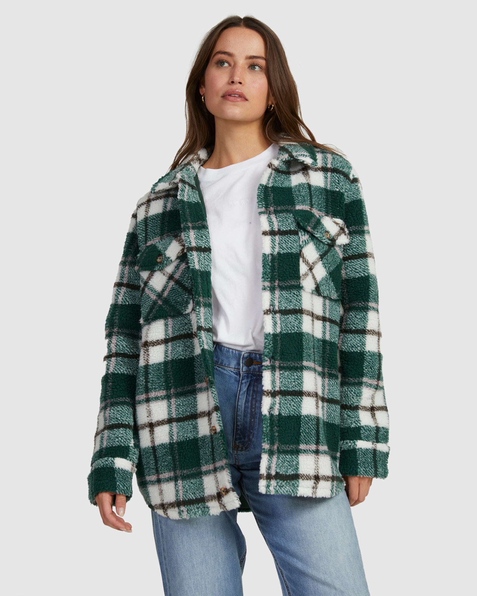 WOMENS SILENT SHERPA JACKET Australia