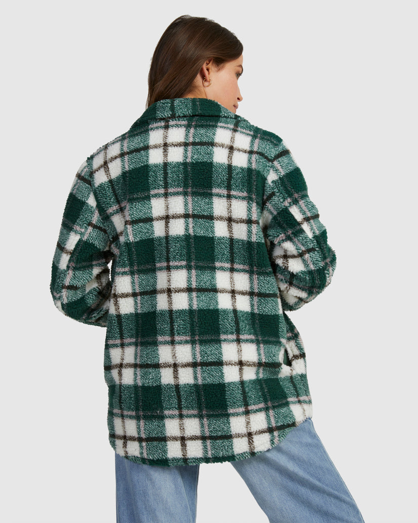 WOMENS SILENT SHERPA JACKET