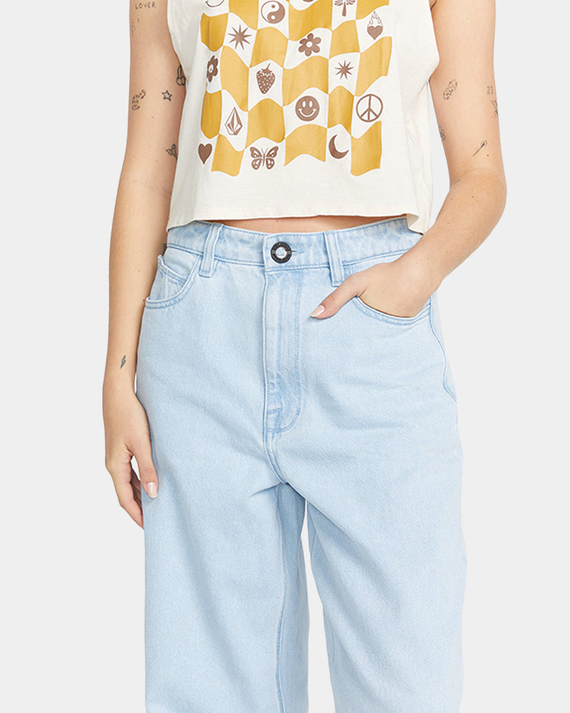 Womens Weellow Denim Jeans