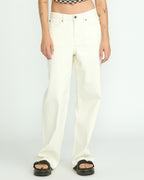 Womens Stoned BF Hirise Denim Pants