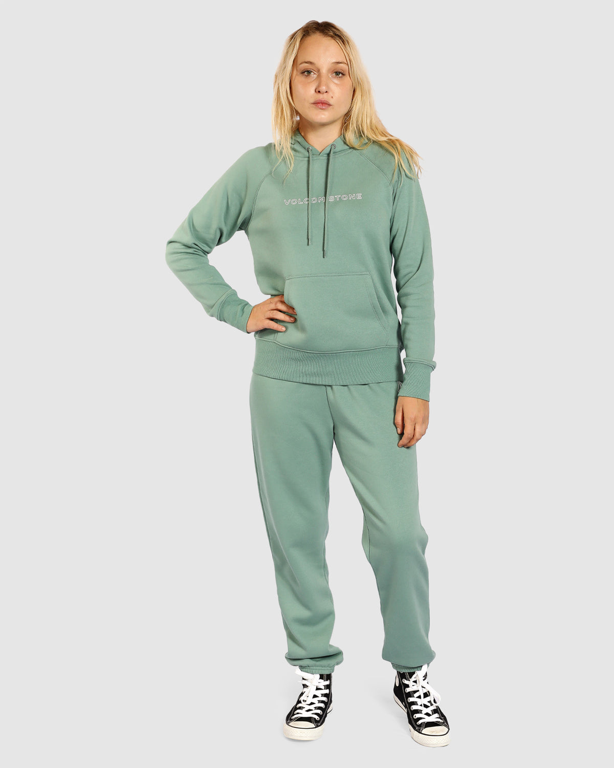 Womens Get More Pullover Hoodie