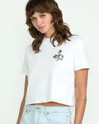 Womens Dial Crop Top
