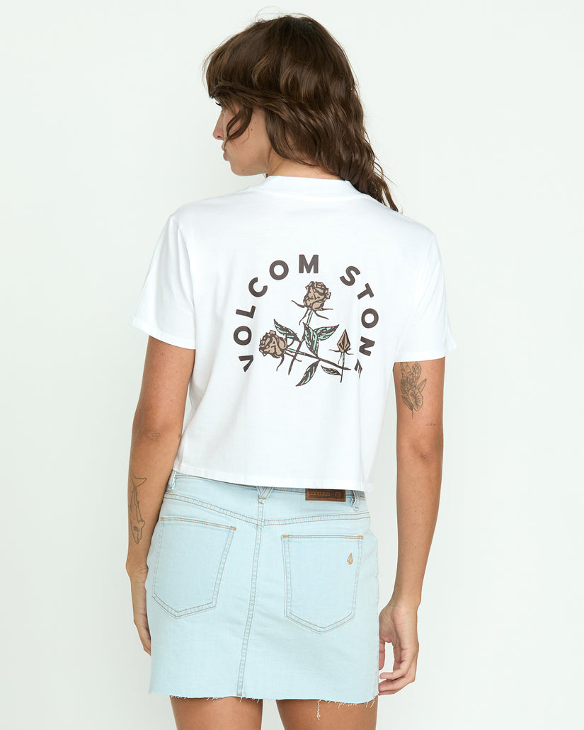 Womens Dial Crop Top