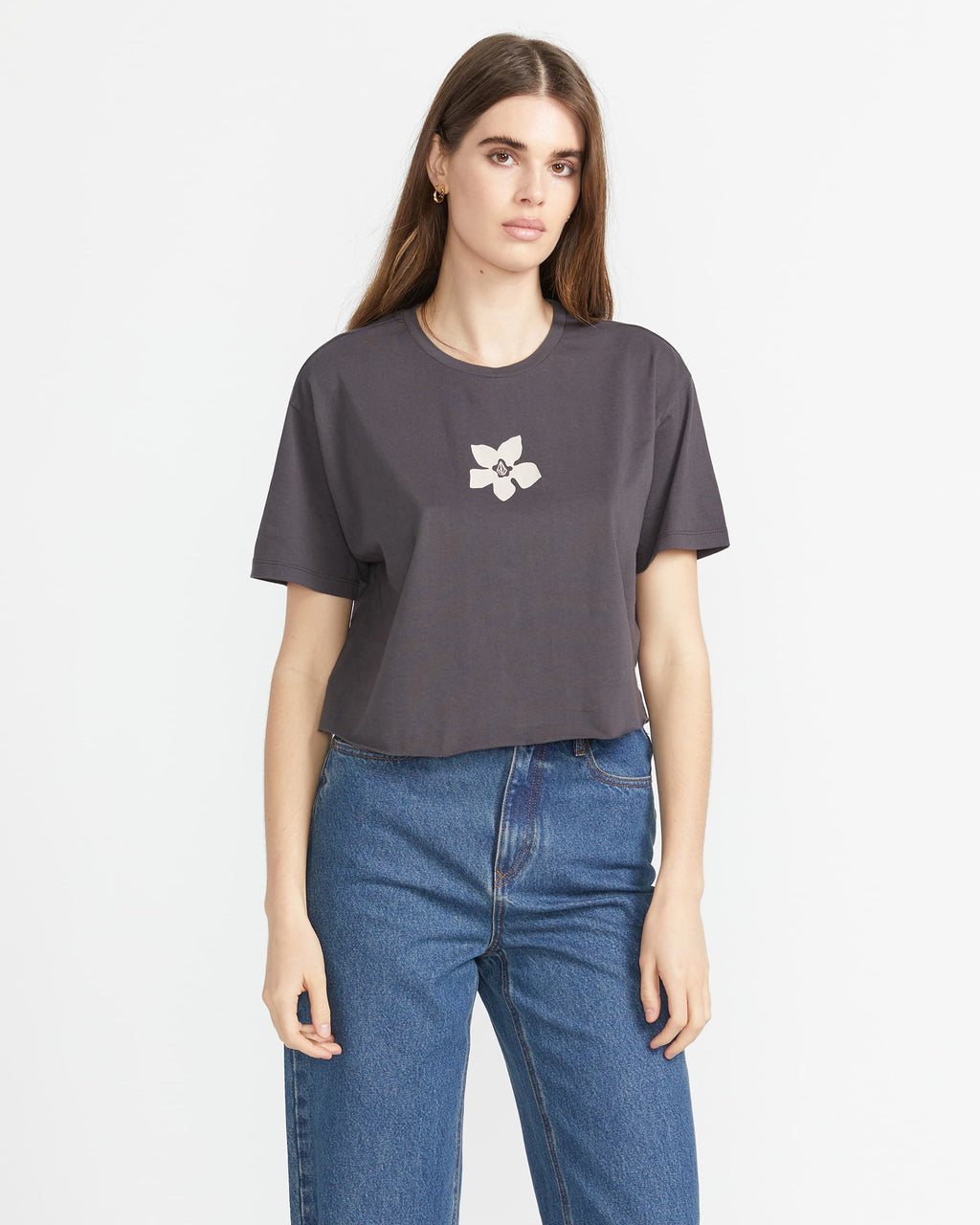 WOMENS JUST A TRIM SHORT SLEEVE T-SHIRT