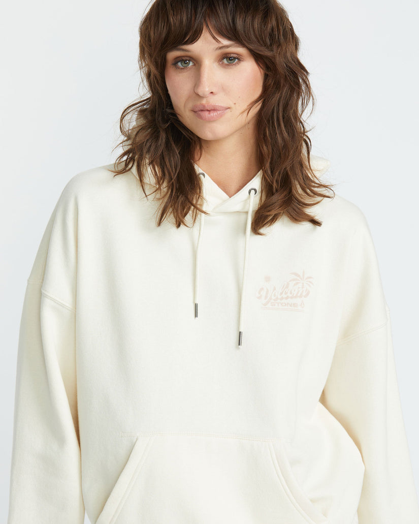 Womens Stone Art Up Pullover Hoodie