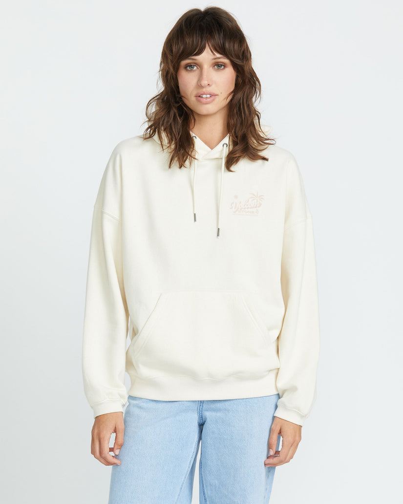 Womens Stone Art Up Pullover Hoodie