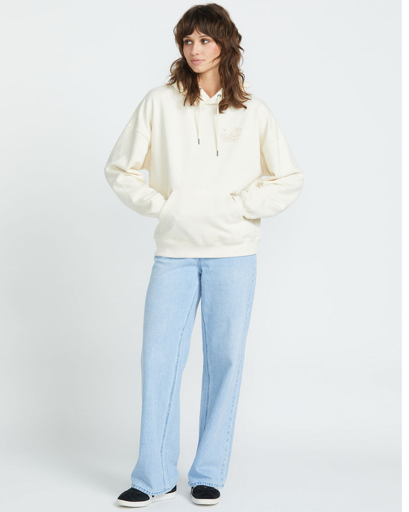 Womens Stone Art Up Pullover Hoodie
