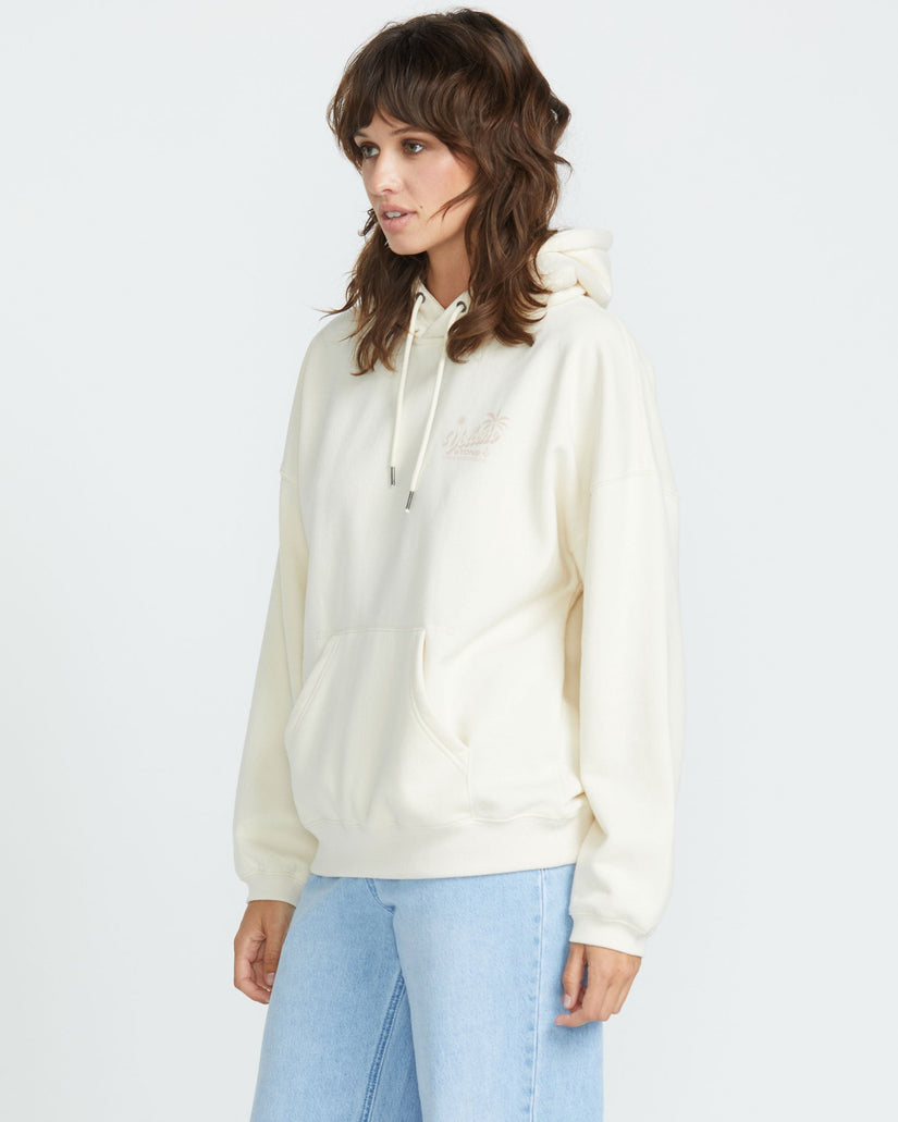 Womens Stone Art Up Pullover Hoodie