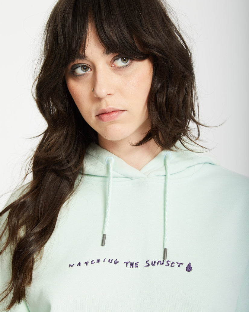 Womens Flowish Pullover Hoodie