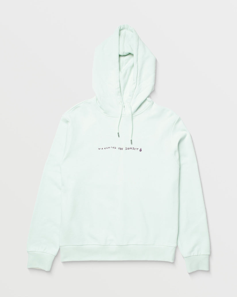 Womens Flowish Pullover Hoodie