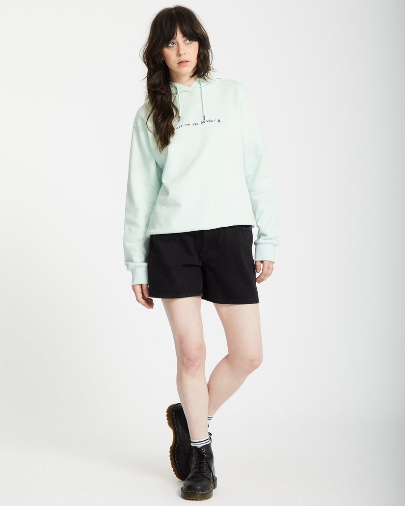 Womens Flowish Pullover Hoodie