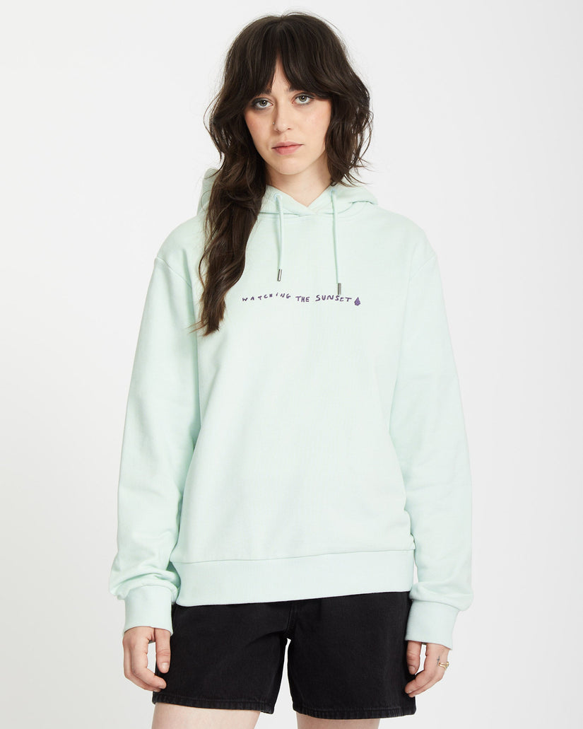 Womens Flowish Pullover Hoodie
