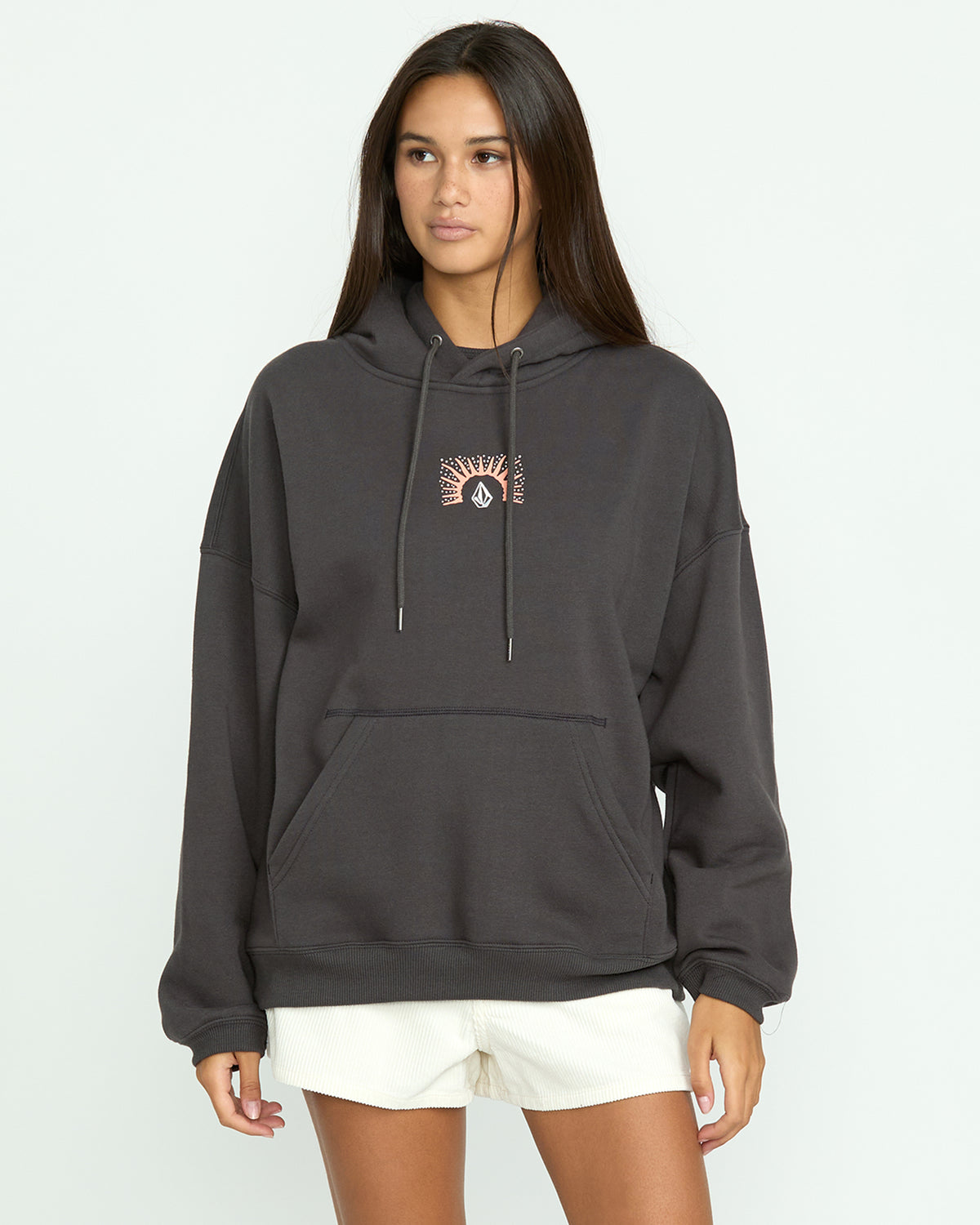 Womens Stone Art Pullover Hoodie