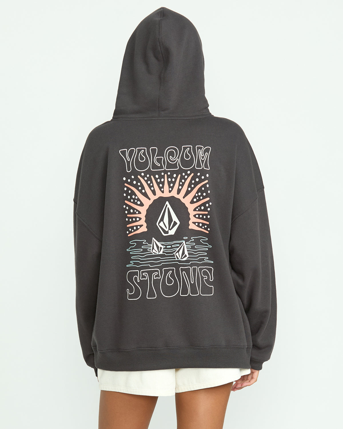 Womens Stone Art Pullover Hoodie