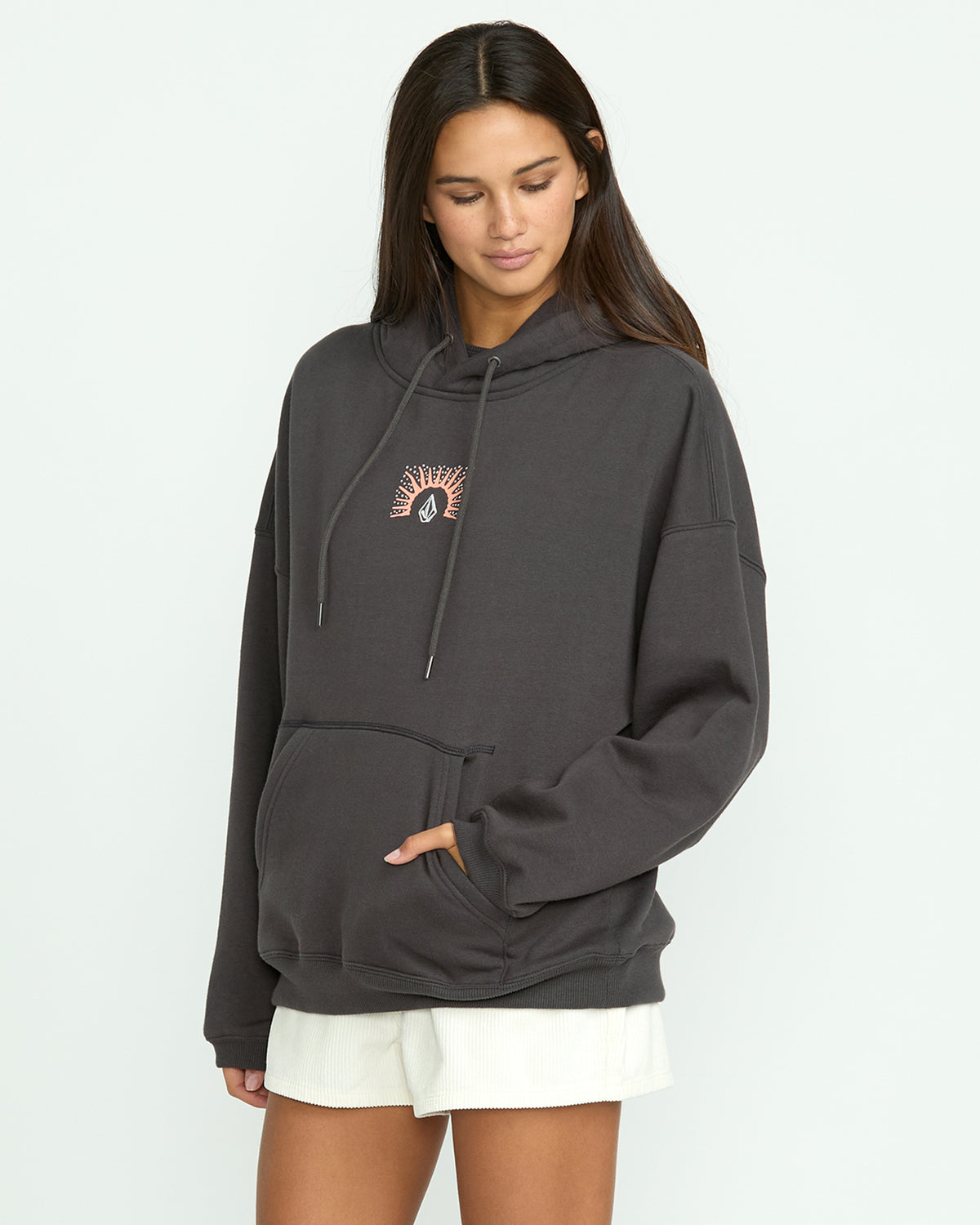 Womens Stone Art Pullover Hoodie