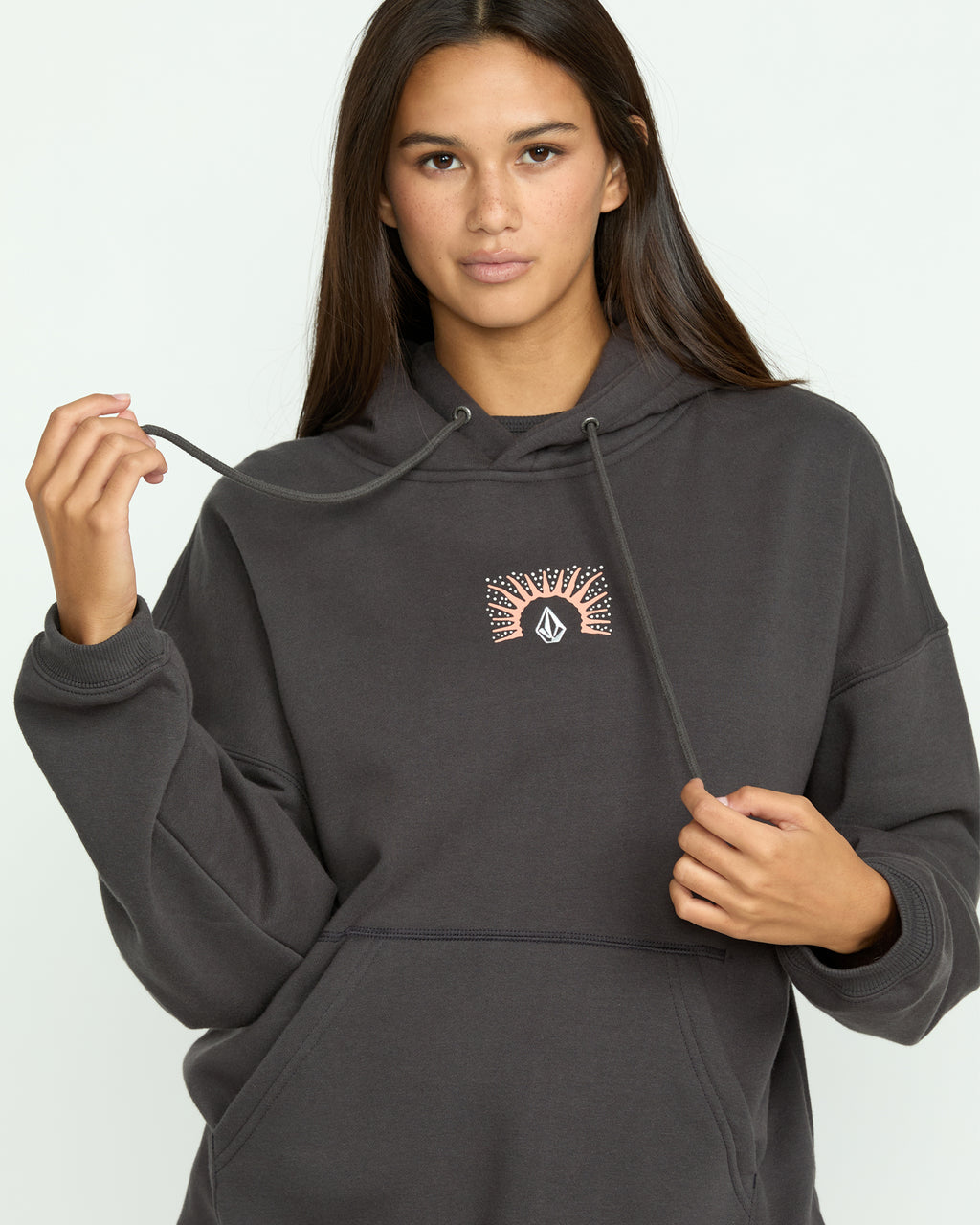Womens Stone Art Pullover Hoodie