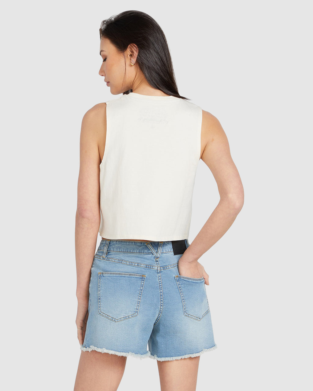 WOMENS STONE HOUR CROP TOP