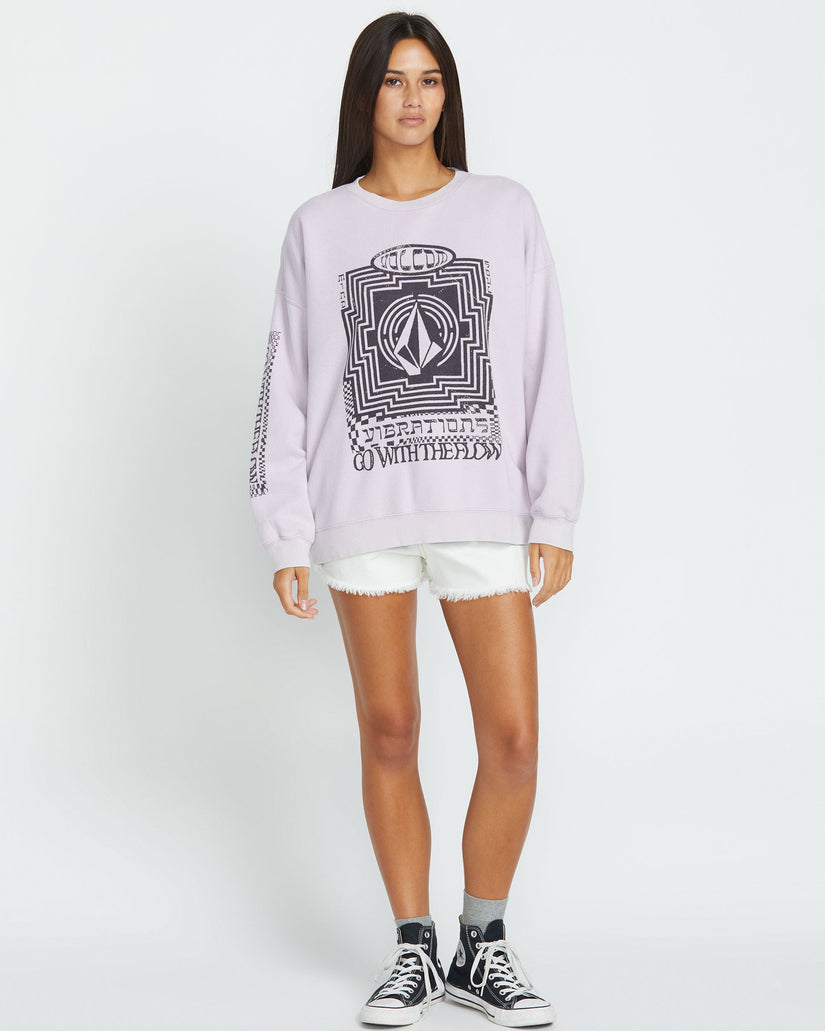 Womens Stone Crew Neck