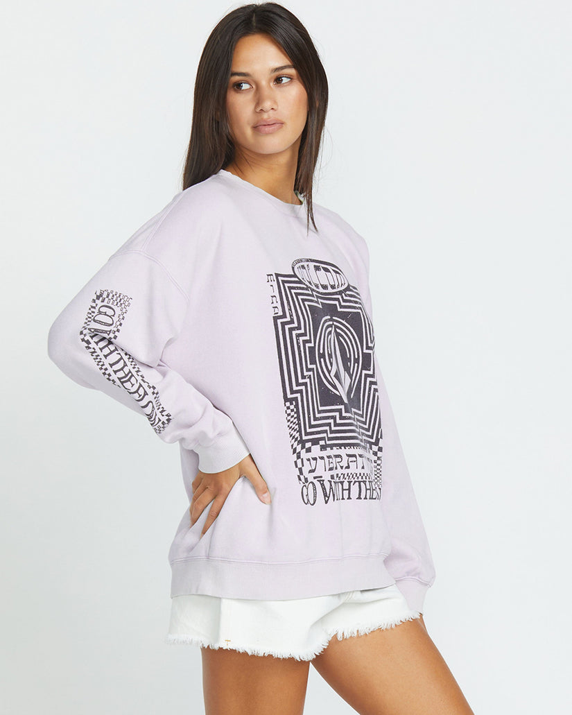 Womens Stone Crew Neck