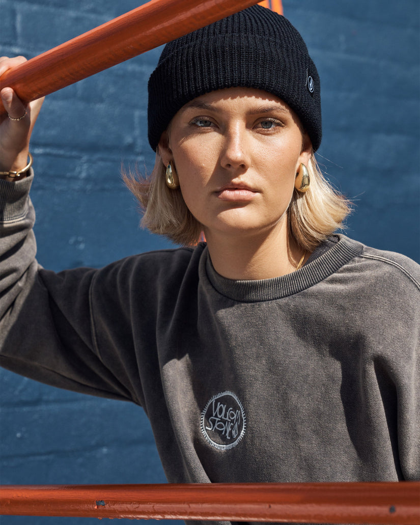 Womens Stone Crew Neck