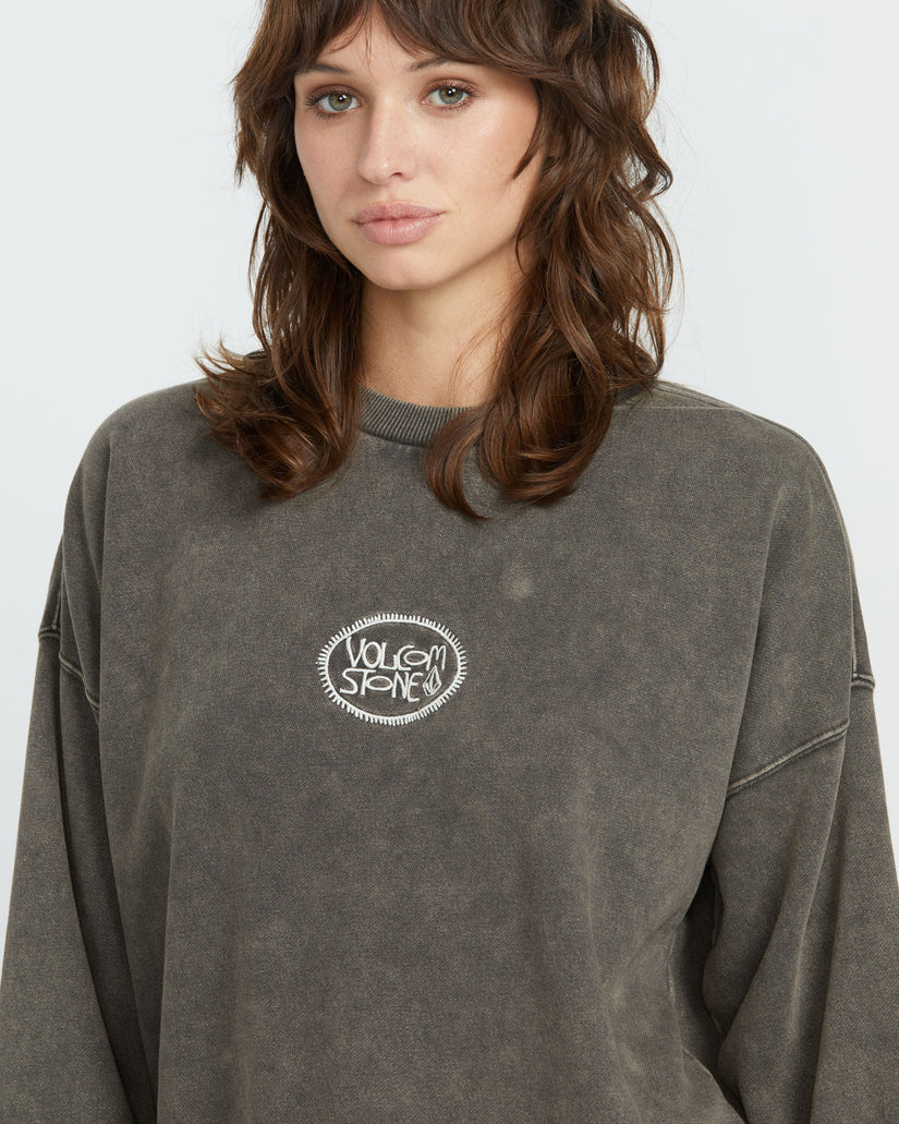Womens Stone Crew Neck