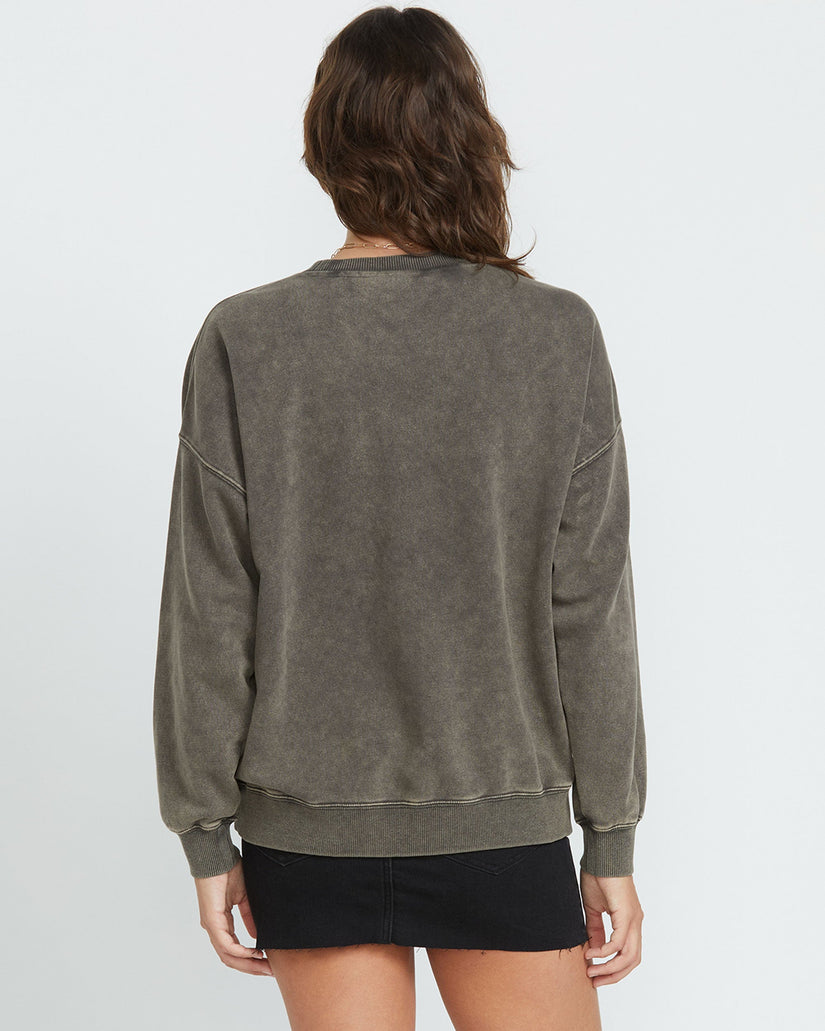 Womens Stone Crew Neck