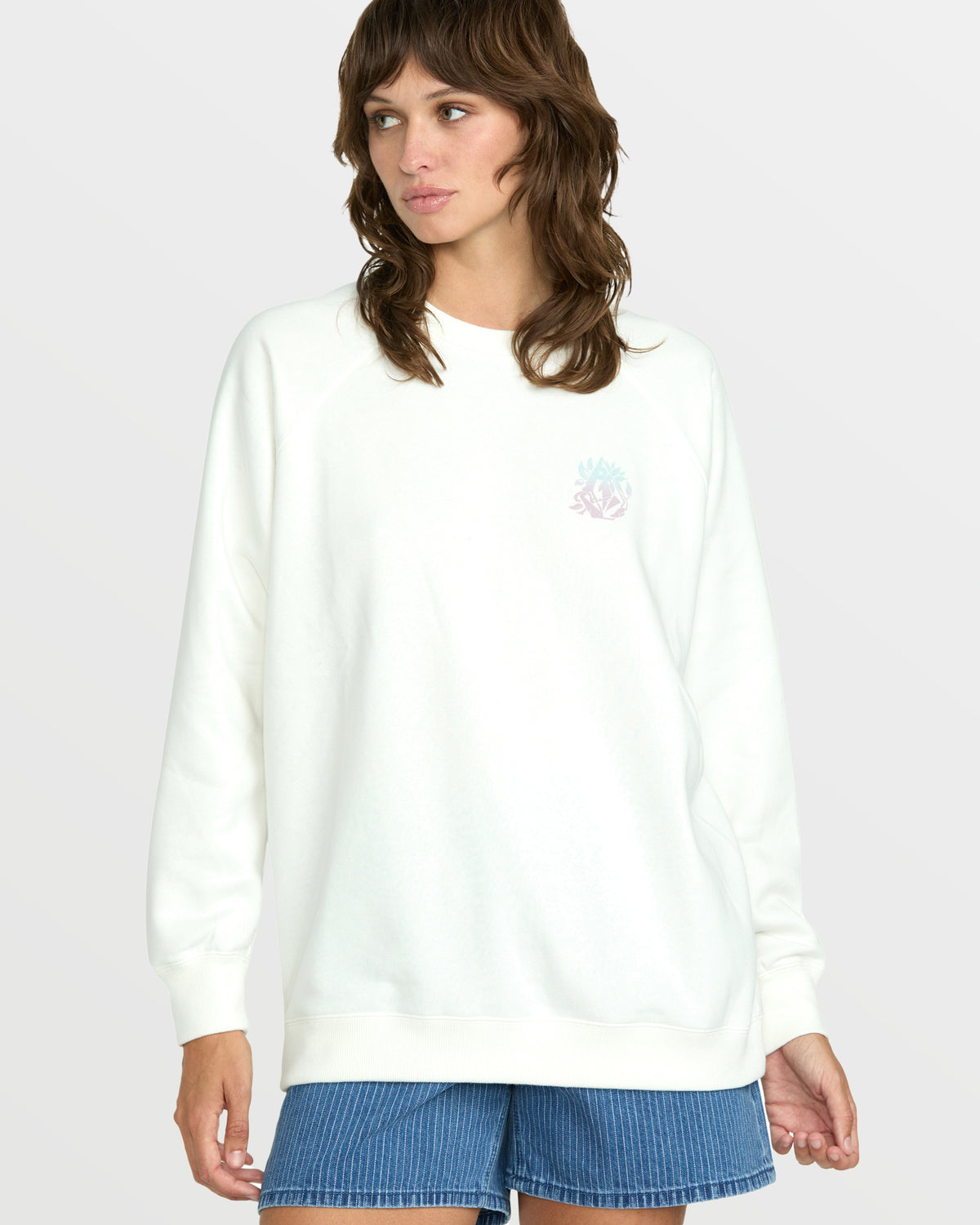 Womens Stone Magic Bf Crew Neck