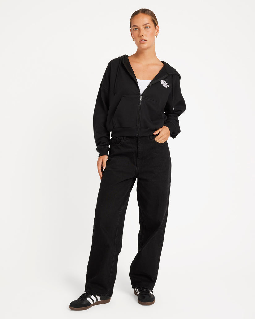 Womens Get Up Zip Up Hoodie