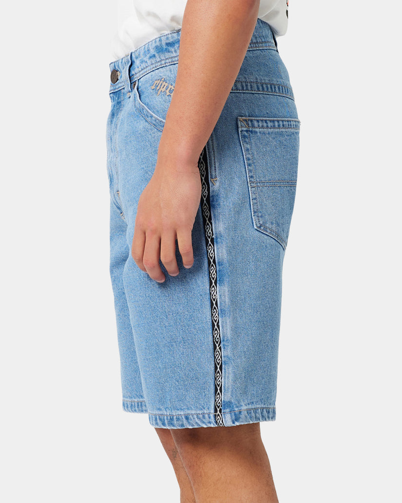 Mens A Brand x Rip Curl A5 Baggy Larry Tapered Shorts