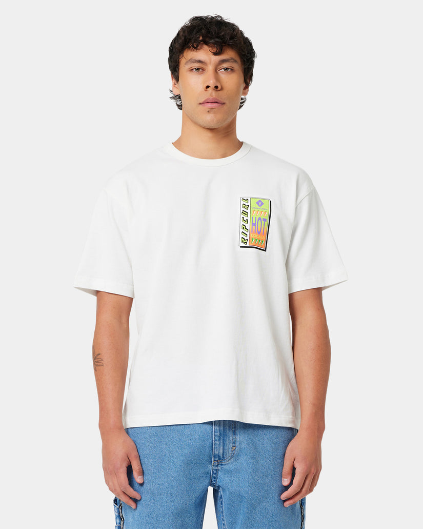 Mens A Brand x Rip Curl Hot Locals T-Shirt