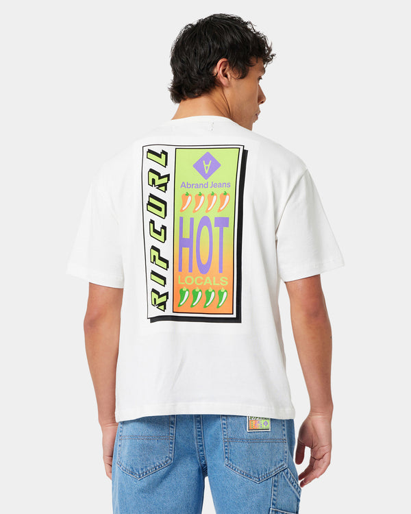 Mens A Brand x Rip Curl Hot Locals T-Shirt