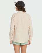 Womens Lil Button Up Long Sleeve Shirt