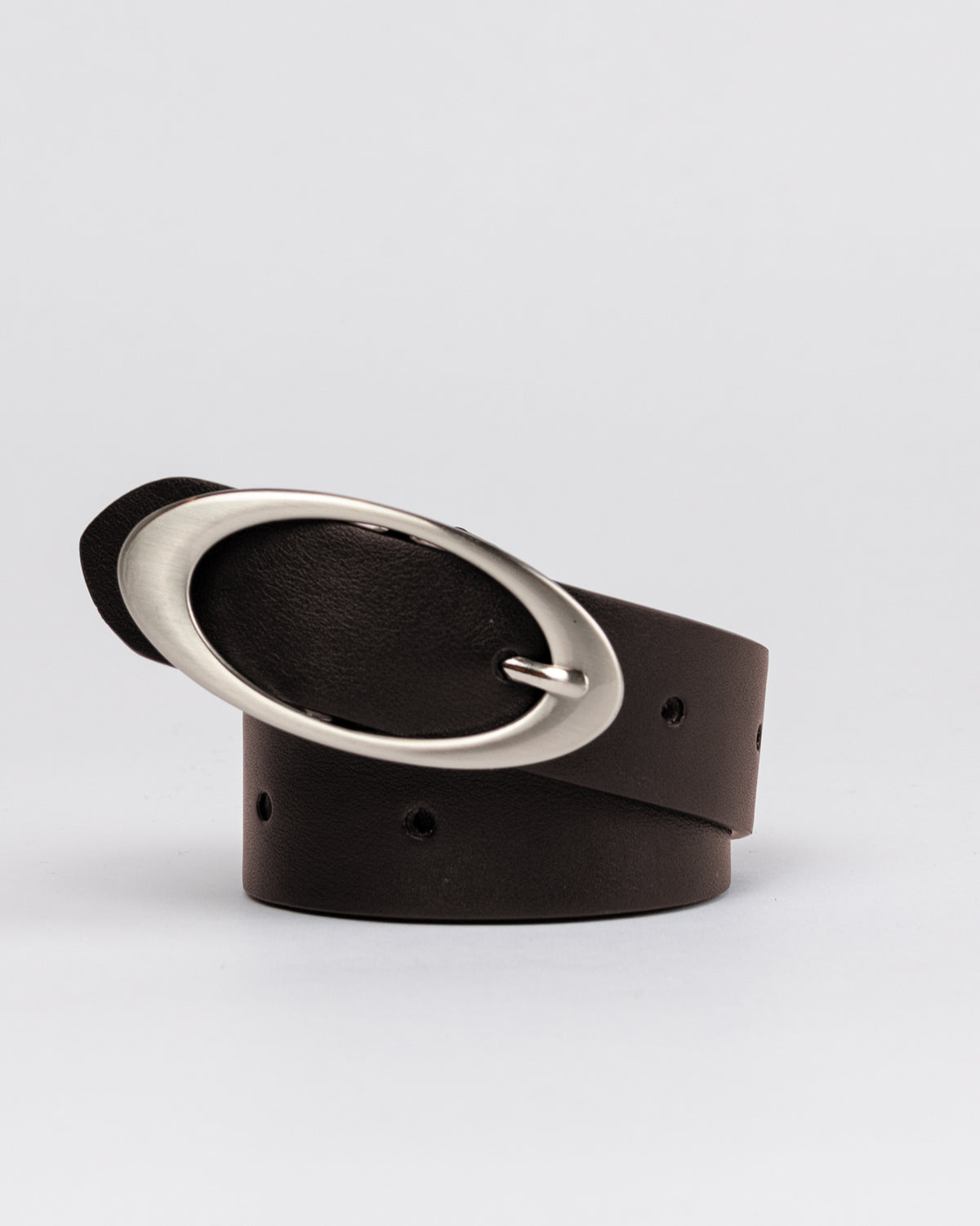 Womens Elipse Leather Belt