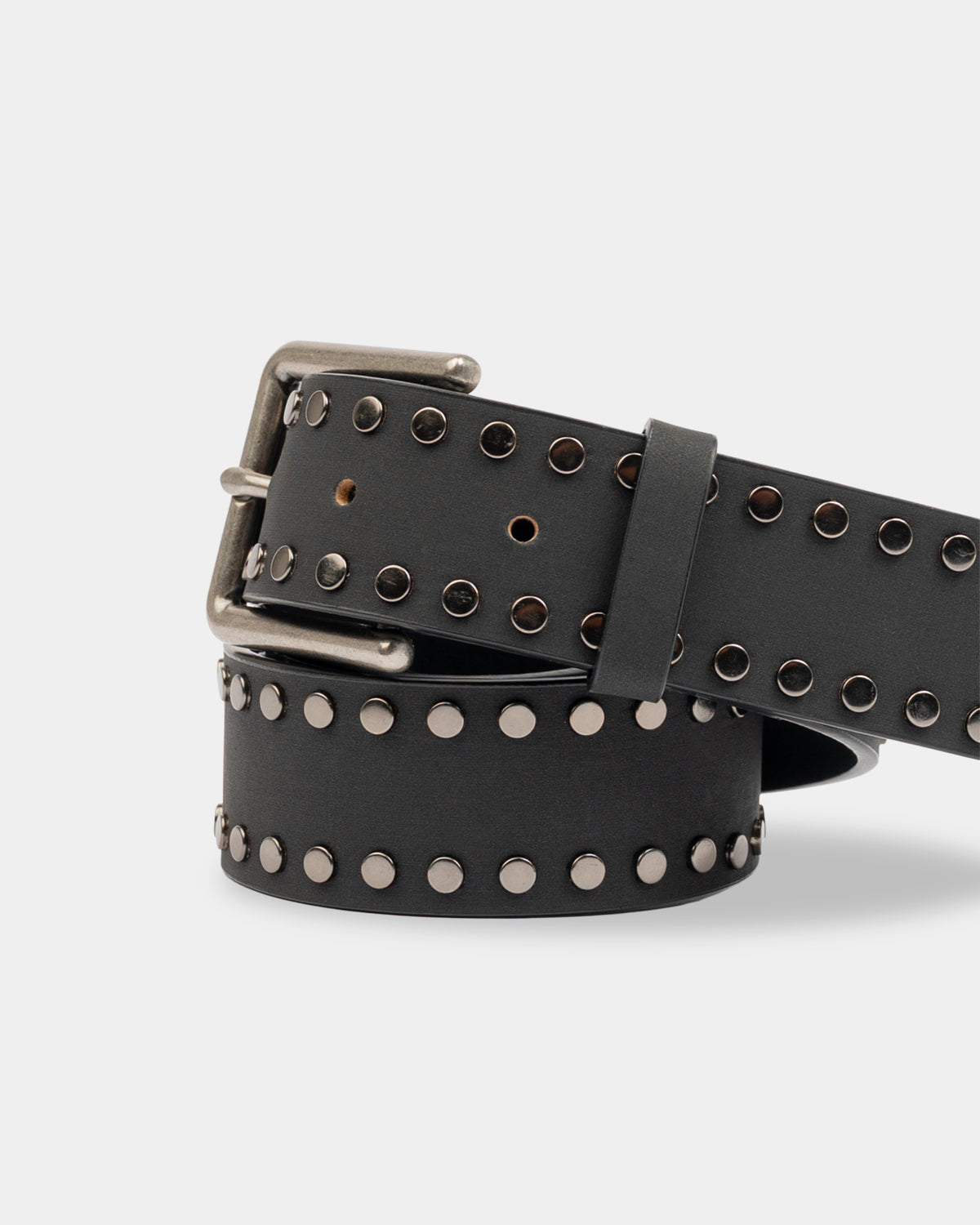 Womens Ballad Stud Leather Belt