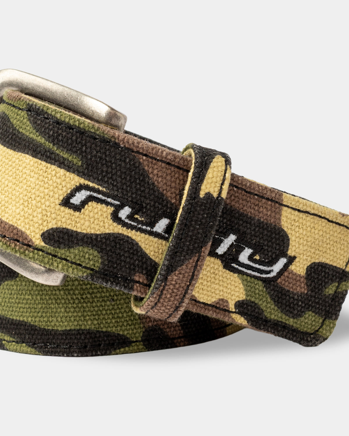 Mens Raid Camo Canvas Belt